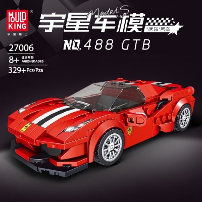 Mould King 27006 Ferrari 488 GTB Building Block | 329 PCS