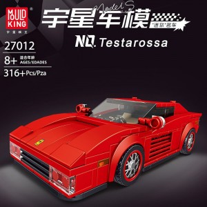 Mould King 27012 Ferrari Testarossa Supercar Building Kit | 316 PCS