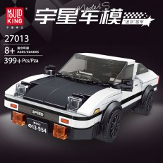 Mould King 27013 Initial D Toyota AE86 Mini Sports Car Building Set | 399 PCS