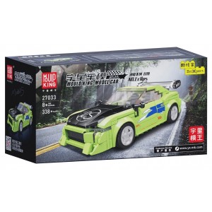 Mould King 27033 Mitsubishi Eclipse GS Green Model Car Building Set | 338 PCS