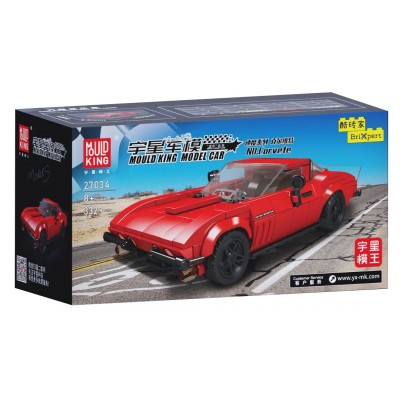 Mould King 27034 Chevrolet Corvette Sports Car Model Building Set | 332 PCS