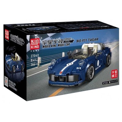 Mould King 27040 Porsche 911 Targa Car Model Building Set | 366 PCS
