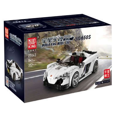 Mould King 27043 McLaren 650S Spider Super Car Model Building Set | 352 PCS