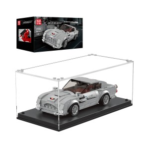 Mould King 27050 Silver Martin 007 Supercar Building Set | 348 PCS