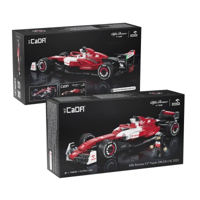 CaDA C55026 Alfa Romeo F1 Team ORLEN C42 1:24 Building Block | 271 PCS