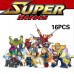 Decool 0297 - 0312 Avengers: Infinity War Minifigures Set 16 in 1