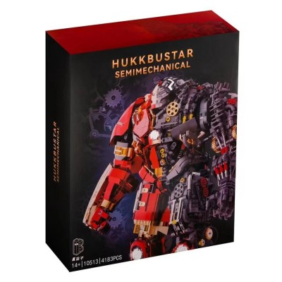 K Box 10513 Hulkbuster MK44 Semi Perspective Mech Building Block | 4,183 PCS