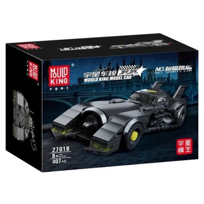Mould King 10020 (27018) Batmobile Dark Knight Edition Automobile Building Kit | 407 PCS