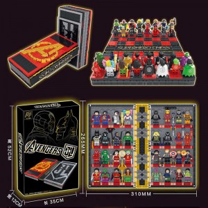 AIPIN 3901 Super Heroes Avengers Chess Book