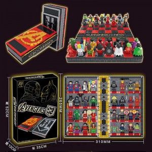 AIPIN 3901 Super Heroes Avengers Chess Book