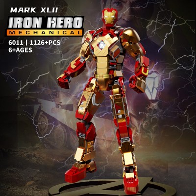 Tuole 6011 Mechanical Iron Man Mark 42