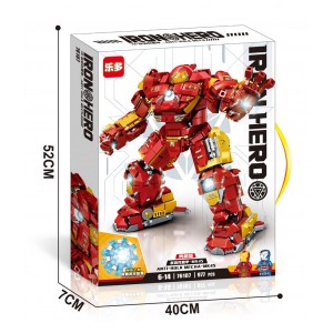 Leduo 76107 Hulkbuster Mecha MK45