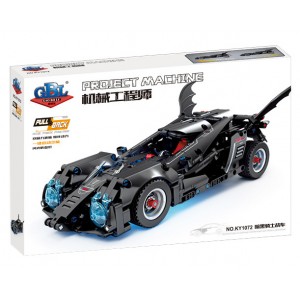 GBL KY1072 Dark Knight Chariot (Blue Chassis Lights) Pull Back