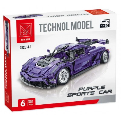 Mork Model 022014-1 Koenigsegg's Low-Lying and Explosively Modified Supercar Model 1:10