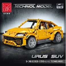Mork Model 023026-1 Lamborghini Urus SUV (Orange) 1:14