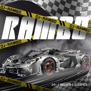 K Box 10246B DJ Rambo Lamborghini Terzo Millennio 1:8