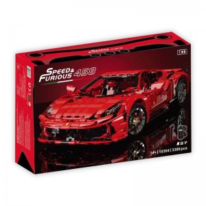 K Box 10304 Ferrari 458 (Static Version) 1:8 Building Block | 3,380 PCS