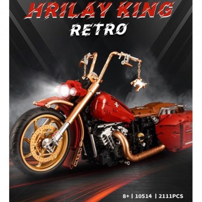K Box 10514 Harley-Davidson Road King 1:5 Building Block |  2,111 PCS