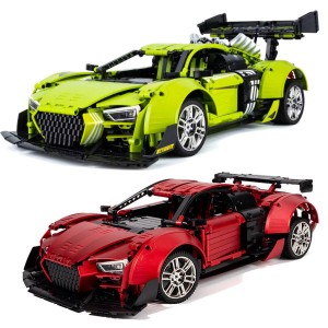 K Box 10516 Audi R8 (Static Version) 1:10 Building Block | 2,641 PCS