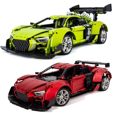 K Box 10516 Audi R8 (Static Version) 1:10 Building Block | 2,641 PCS
