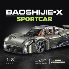 Guly 10626 Porsche Mission X (Static Version) 1:8 Building Block | 4,056 PCS