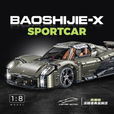 Guly 10626 Porsche Mission X (Static Version) 1:8 Building Block | 4,056 PCS
