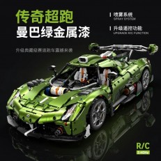 Guly 10628 Koenigsegg (Static Version, Electroplating) 1:8 Building Block | 3,838 PCS