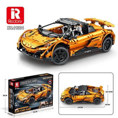 Reobrix 11004 McLaren 675 LT Spider (Yellow) - MOC-6331