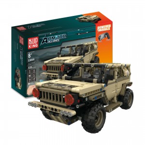Mould King 13009 Armour Alliance: Military Humvee