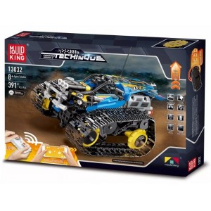 Mould King 13032 Remote-Controlled Stunt Racer (Blue)