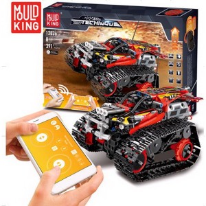 Mould King 13036 Remote-Controlled Stunt Racer (Red)