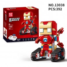 Mould King 13038 Walking Brick: Iron Man