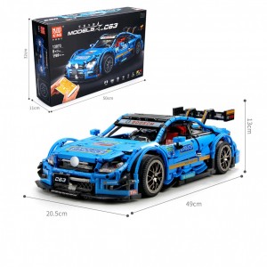 Mould King 13073 Mercedes-Benz AMG C63 DTM (Blue Dynamic Version) 1:10