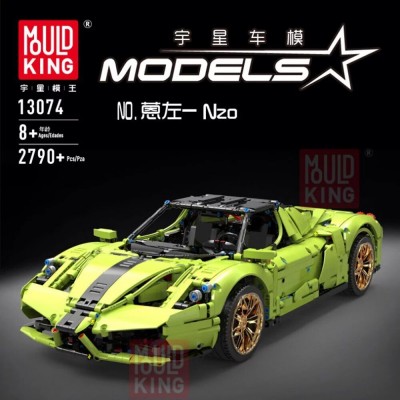 Mould King 13074 Ferrari Enzo 1:8 - 42115 B Model (Static Version) MOC-46921 Building Set | 2,790 PCS