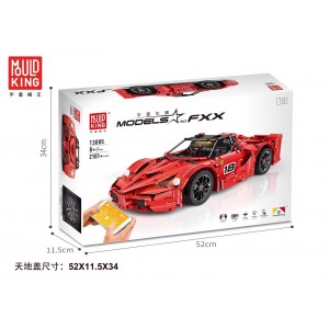 Mould King 13085 Ferrari FXX Supercharged V12