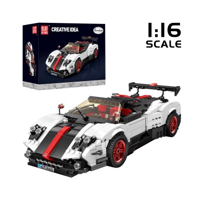 Mould King 13105 Pagani Zonda Cinque Roadster 1:16 - MOC-22208 Sports Car Building Set | 960 PCS