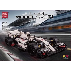 Mould King 13117 Formula One F1 Racing Car Model 1: 10 - MOC-31313 Building Set | 1,235 PCS