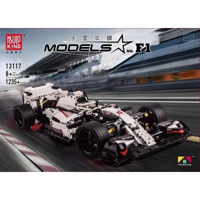 Mould King 13117 Formula One F1 Racing Car Model 1: 10 - MOC-31313 Building Set | 1,235 PCS