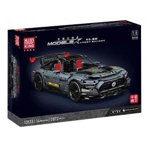Mould King 13123 AMG GT R Black Series (Shadow, Static Version) 1:8