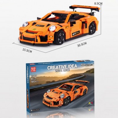 Mould King 13129 Porsche GT3 RS 911 1:14 Sports Car Model Building Set | 1,072 PCS