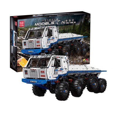 Mould King 13144 Tatra T813 8x8 PROFA 8WD RC Off-Road Truck - MOC-27092 Building Set | 3,647 PCS