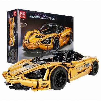 Mould King 13145S McLaren 720S (Yellow, Static Version) 1:8 - MOC-46762