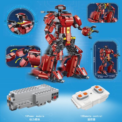 Mould King 15038 Crimson Robot Remote Control