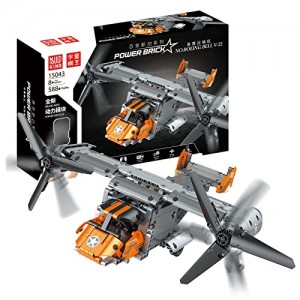 Mould King 15043 Bell Boeing V-22 Osprey - MOC-10855 (Dynamic Version)