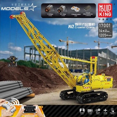 Mould King 17001 Crawler Crane Remote Control - MOC-25458