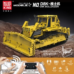 Mould King 17024 Bulldozer Remote Control Caterpillar D8K 1:20 - MOC-74666