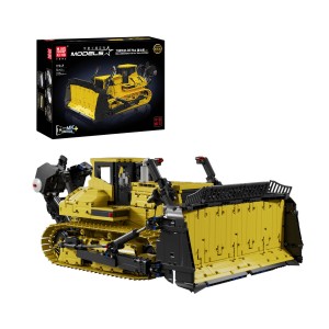 Mould King 17049 Liebherr PR766 Remote Controlled Bulldozer Building Set | 3,568 PCS