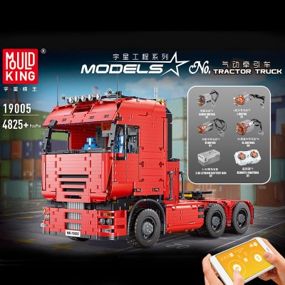 Mould King 19005 Tractor Truck - MOC-2475 Building Block | 4,825 PCS