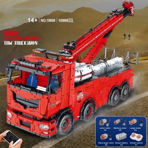 Mould King 19008 Ultimate Tow Truck MKII - MOC-29848 Remote Controlled Building Set | 10,966 PCS