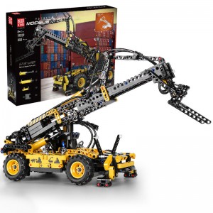 Mould King 19009 Pneumatic Telescopic Forklift - MOC-13179 Building Block | 803 PCS